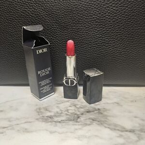Mini Dior Rouge Dior Couture Colour Lipstick in shade 999 Satin